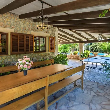 Delightful Mallorca Colonya 3 Bedrooms Amazing Mountain Countryside Views Puerto De Villa